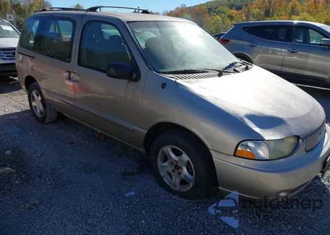 2002 Mercury Villager from USA, damaged, VIN 4M2ZV11T92DJ01373